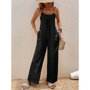 🌟 Boho Cami Jumpsuit with pockets